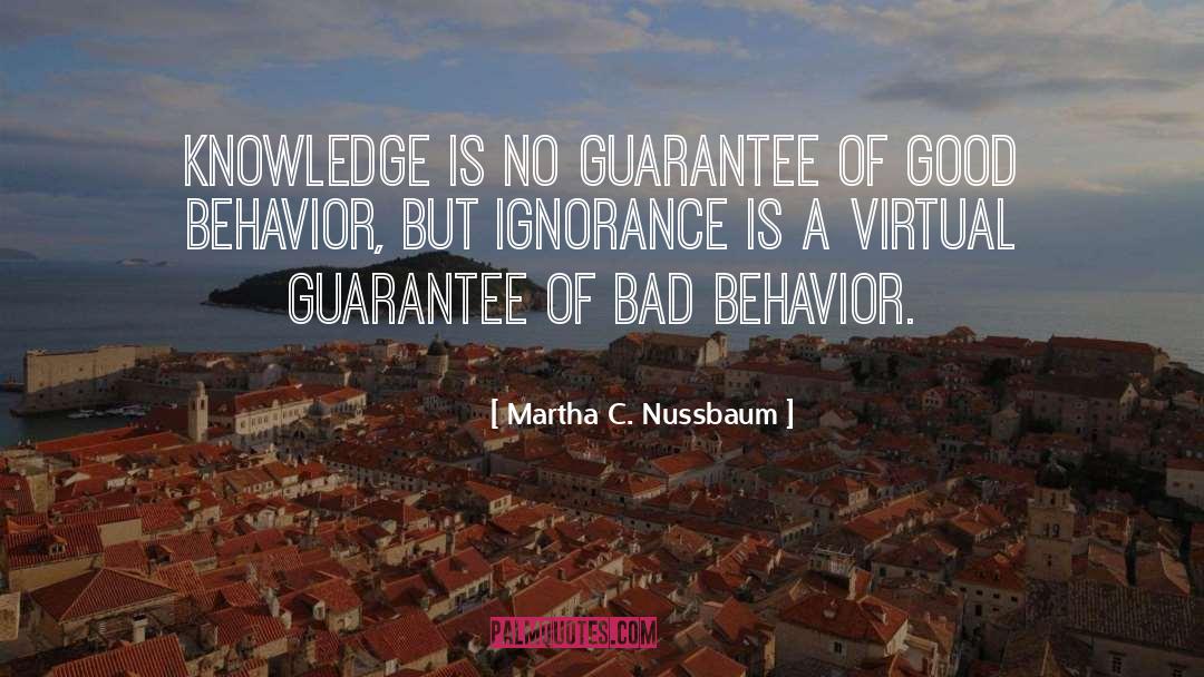 Guarantees quotes by Martha C. Nussbaum