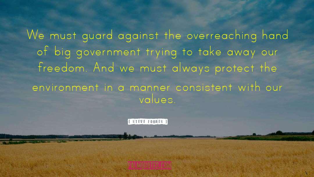 Guard Against quotes by Steve Forbes