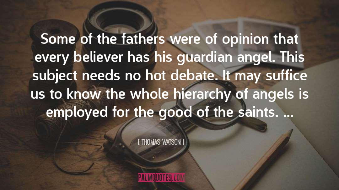 Guardian Angel quotes by Thomas Watson