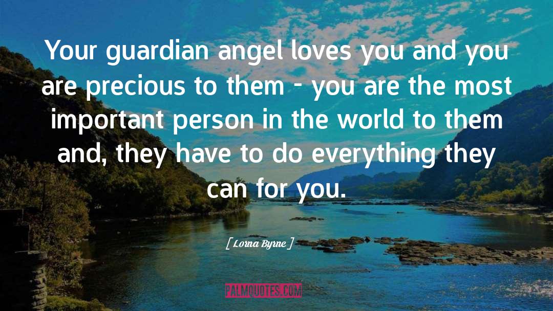 Guardian Angel quotes by Lorna Byrne