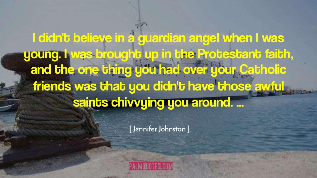 Guardian Angel quotes by Jennifer Johnston