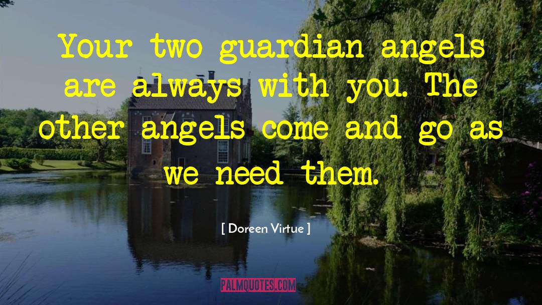 Guardian Angels quotes by Doreen Virtue