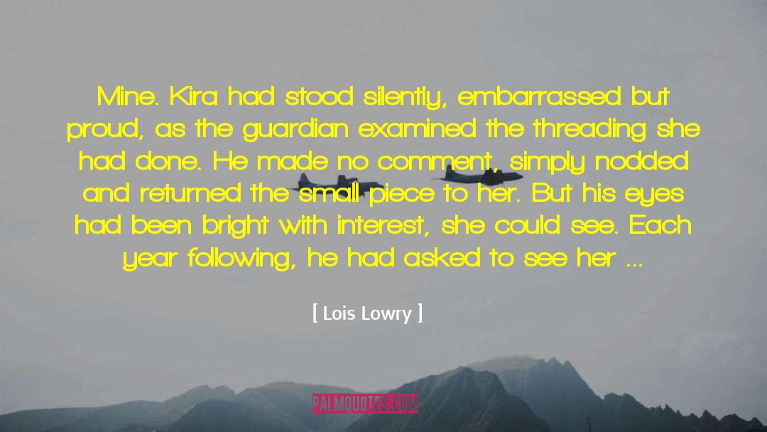 Guardian quotes by Lois Lowry