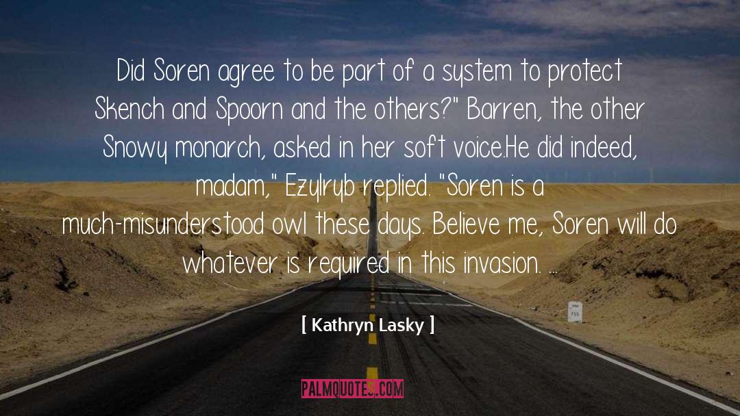 Guardians Of Ga Hoole quotes by Kathryn Lasky