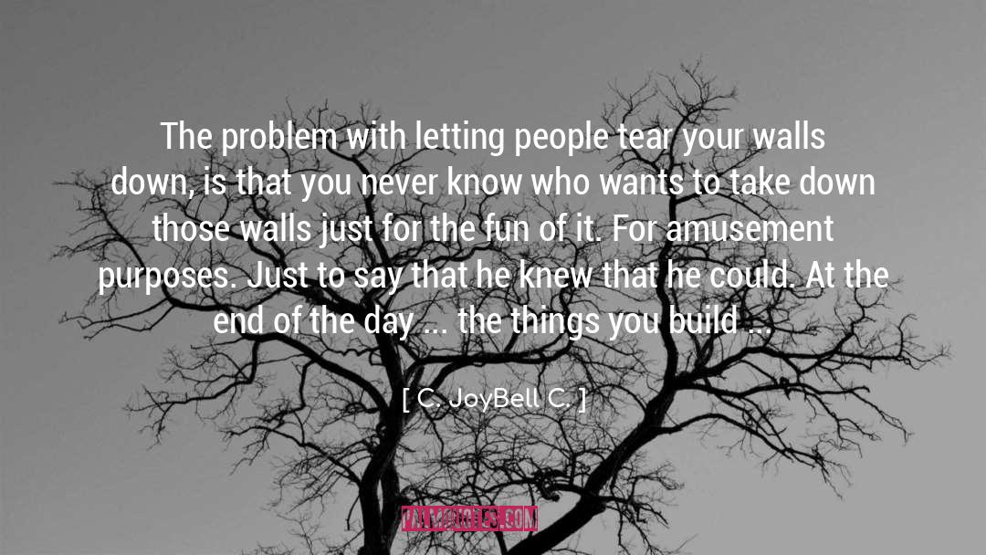 Guarding Your Own Heart quotes by C. JoyBell C.