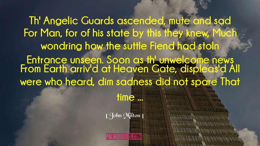Guards quotes by John Milton