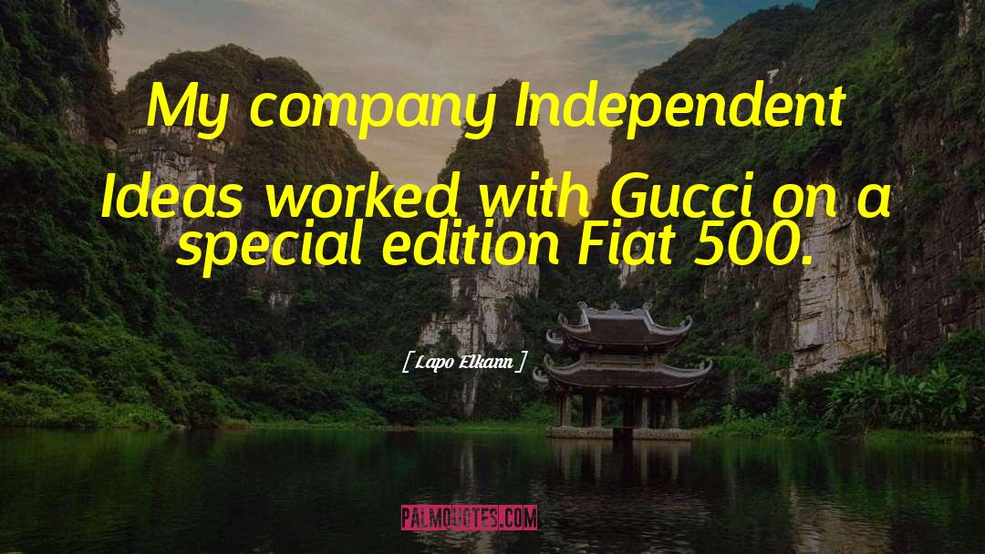 Gucci quotes by Lapo Elkann