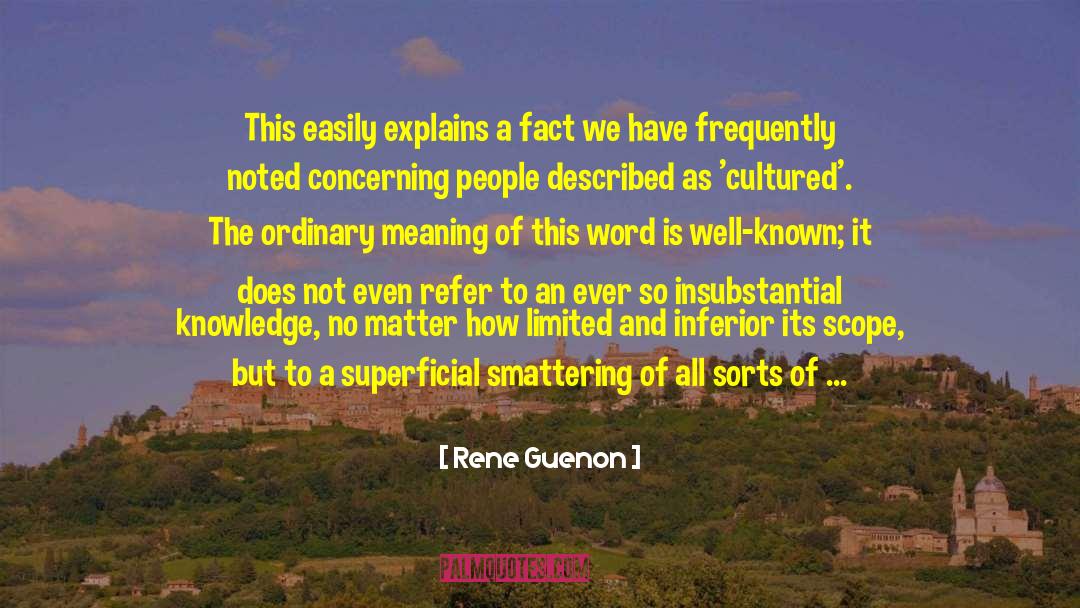 Guenon quotes by Rene Guenon