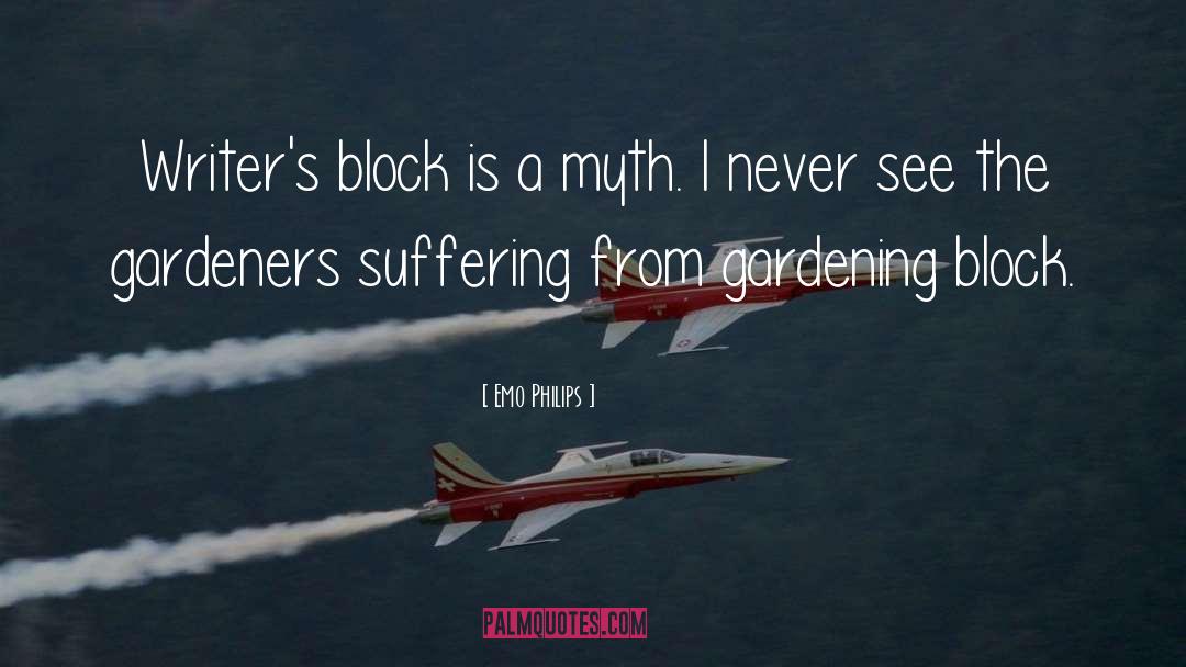 Guerrilla Gardening quotes by Emo Philips