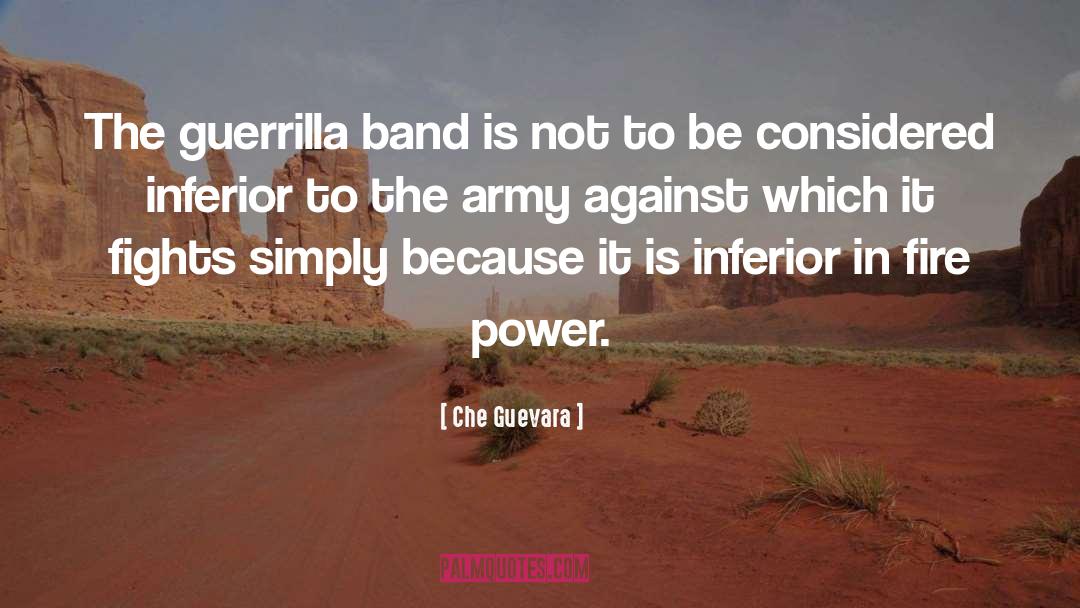Guerrilla quotes by Che Guevara
