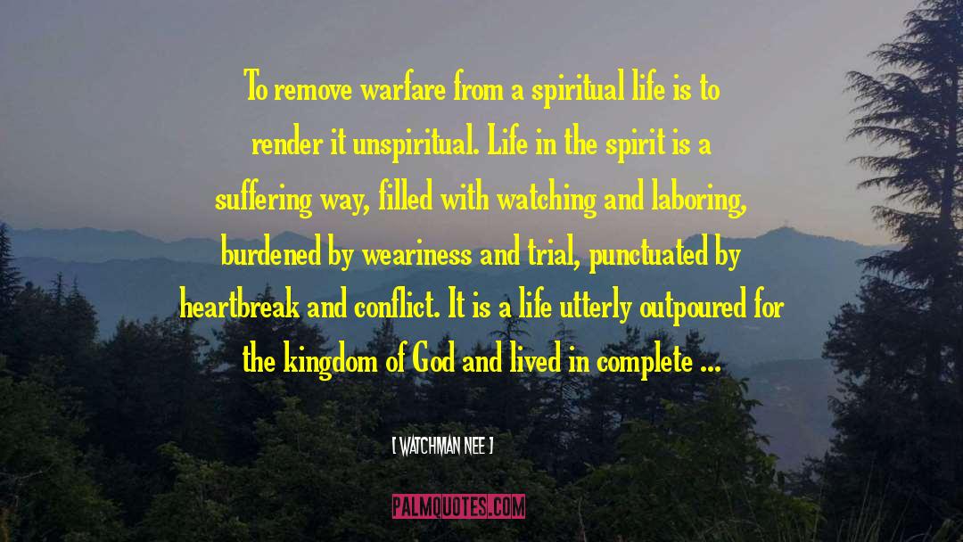 Guerrilla Warfare quotes by Watchman Nee