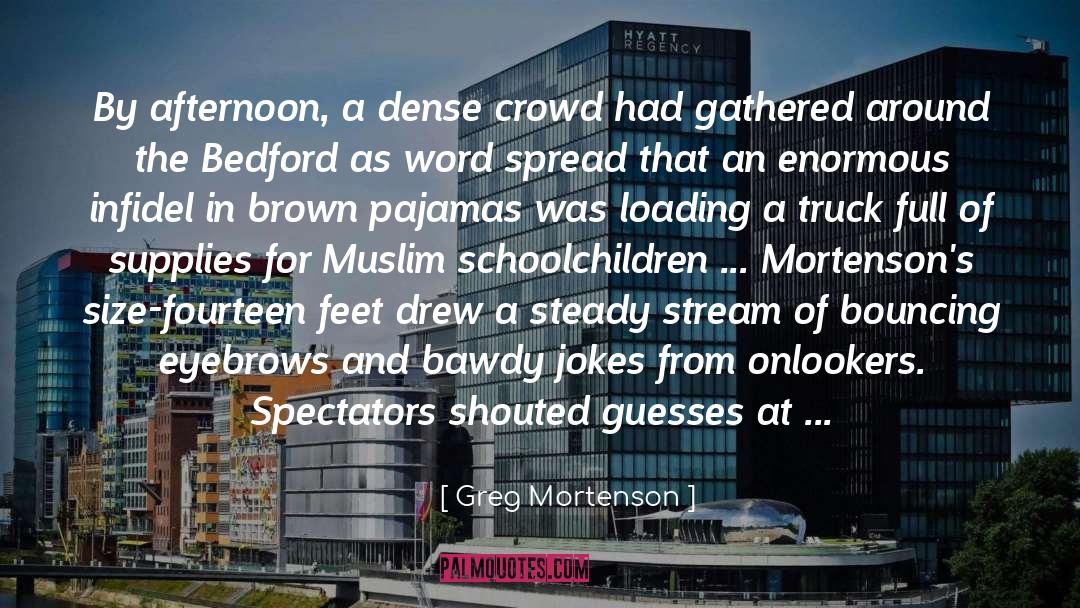 Guesses quotes by Greg Mortenson