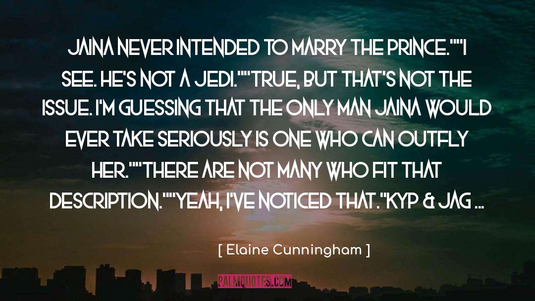 Guessing quotes by Elaine Cunningham