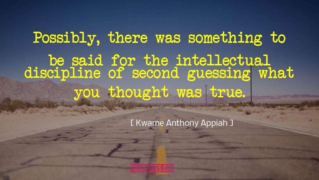 Guessing quotes by Kwame Anthony Appiah