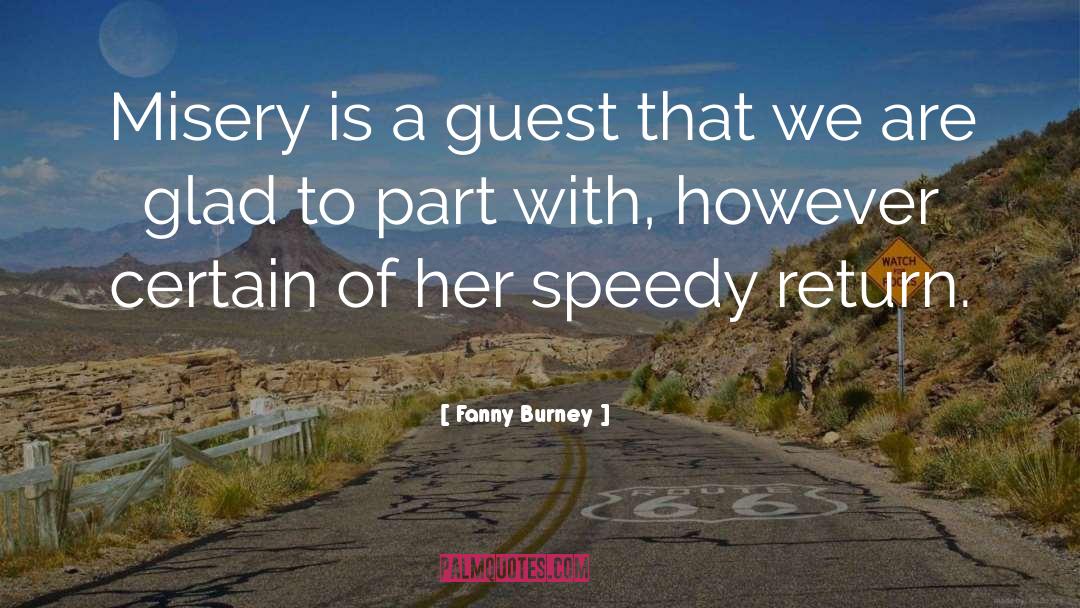 Guest quotes by Fanny Burney