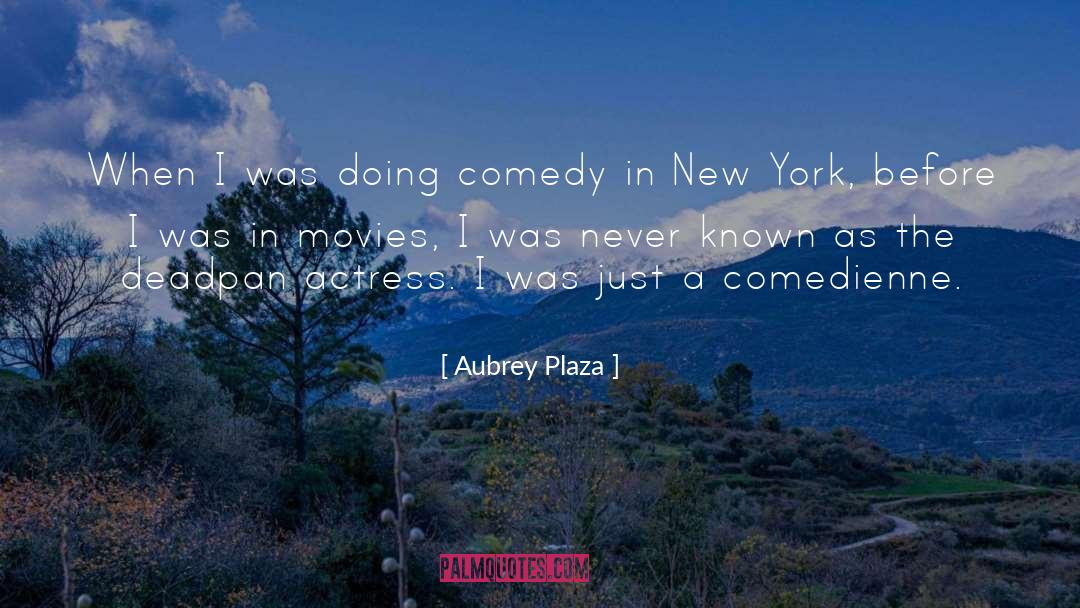Gugino Actress quotes by Aubrey Plaza