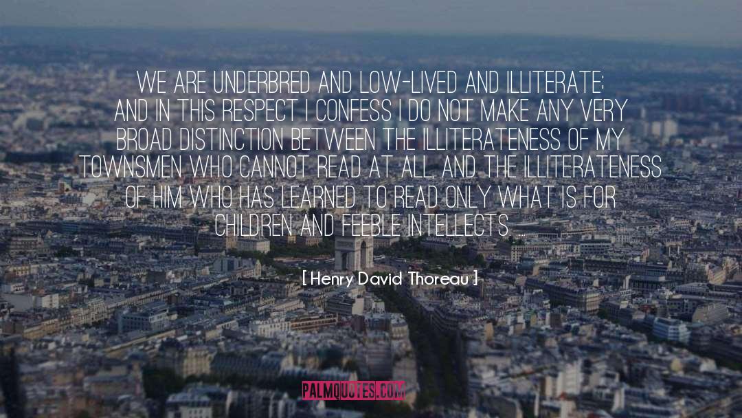 Guidance For Children quotes by Henry David Thoreau