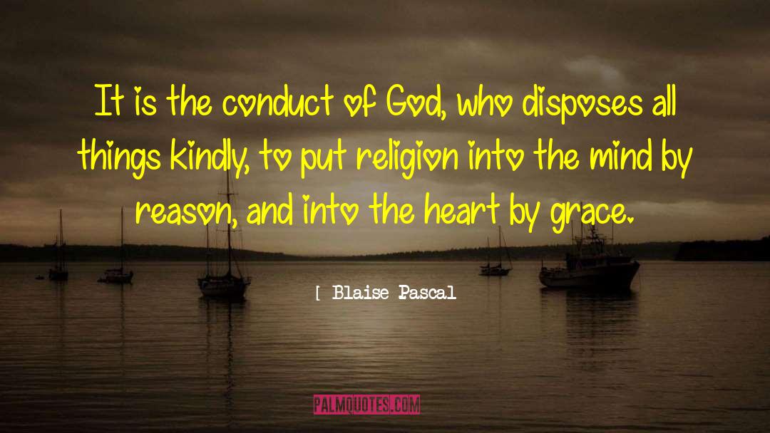 Guidance Of God quotes by Blaise Pascal