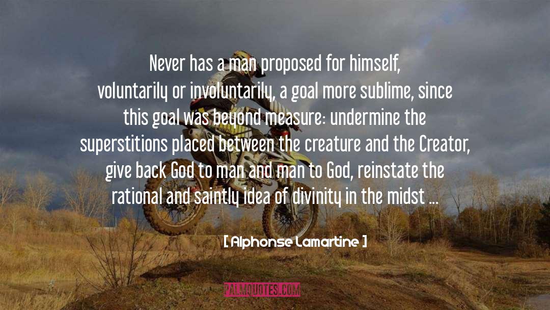 Guidance Of God quotes by Alphonse Lamartine