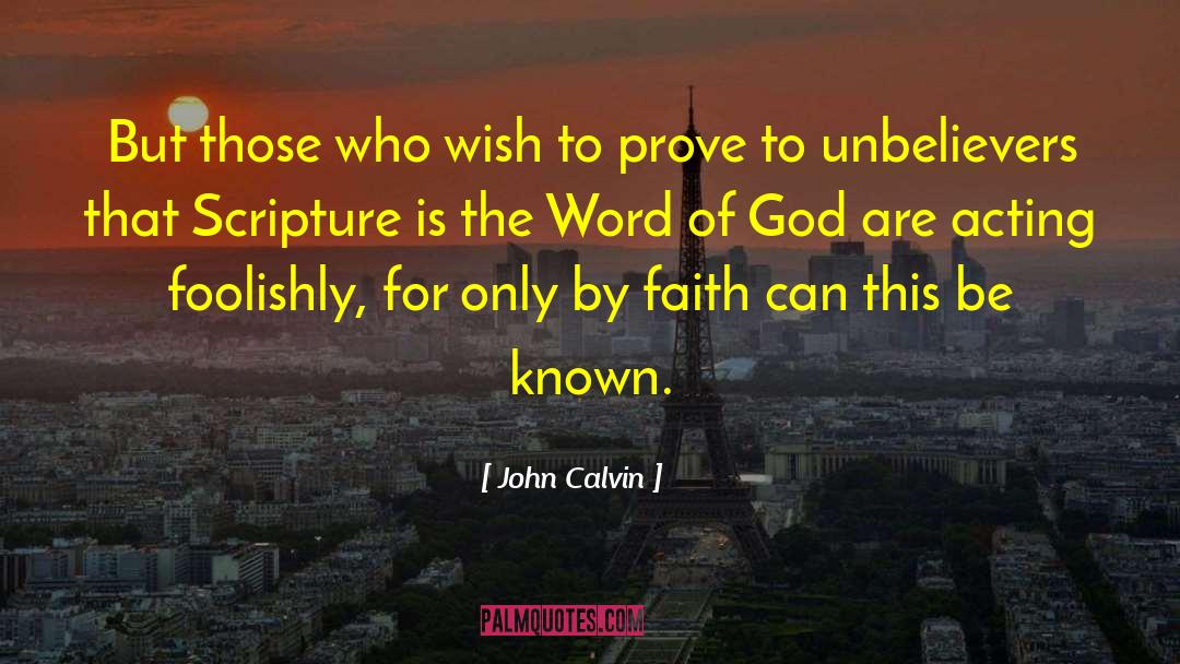 Guidance Of God quotes by John Calvin