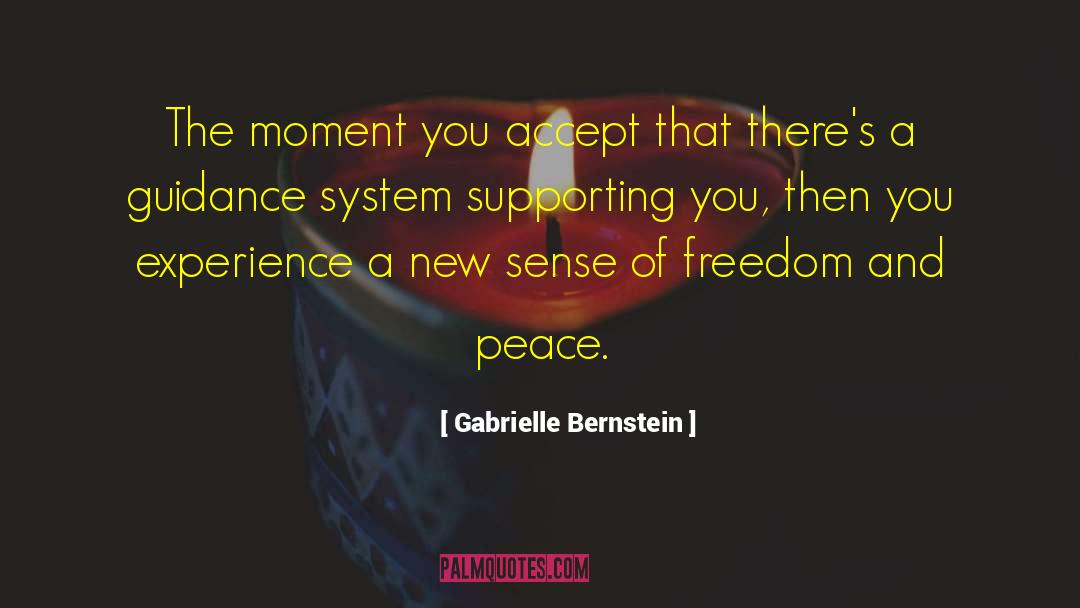 Guidance System quotes by Gabrielle Bernstein