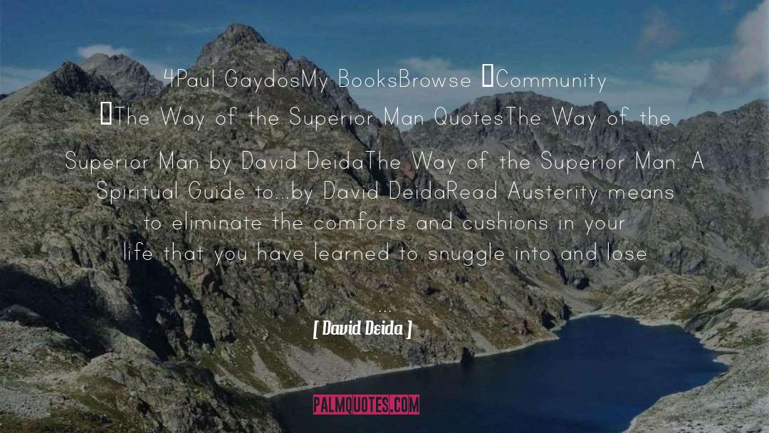 Guide Turistiche quotes by David Deida