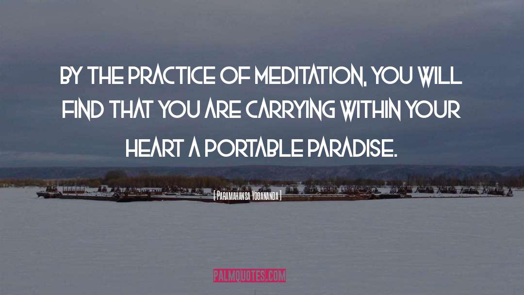 Guided Meditation quotes by Paramahansa Yogananda