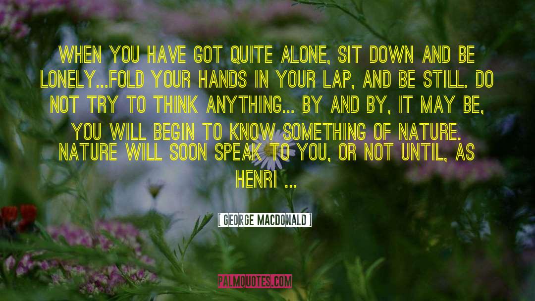 Guided Meditation quotes by George MacDonald