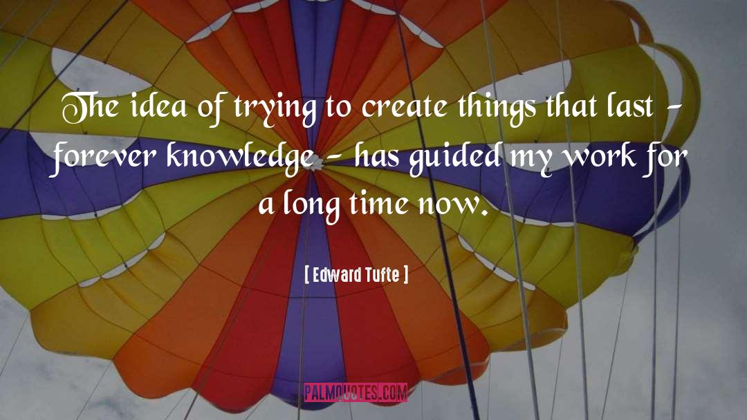 Guided Meditations quotes by Edward Tufte