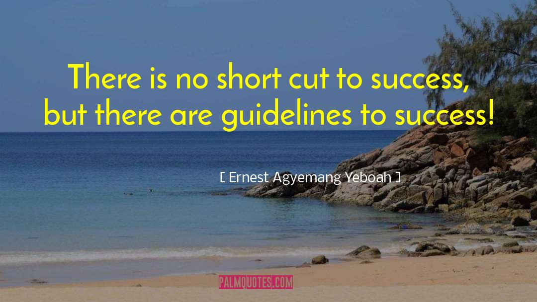 Guidelines quotes by Ernest Agyemang Yeboah