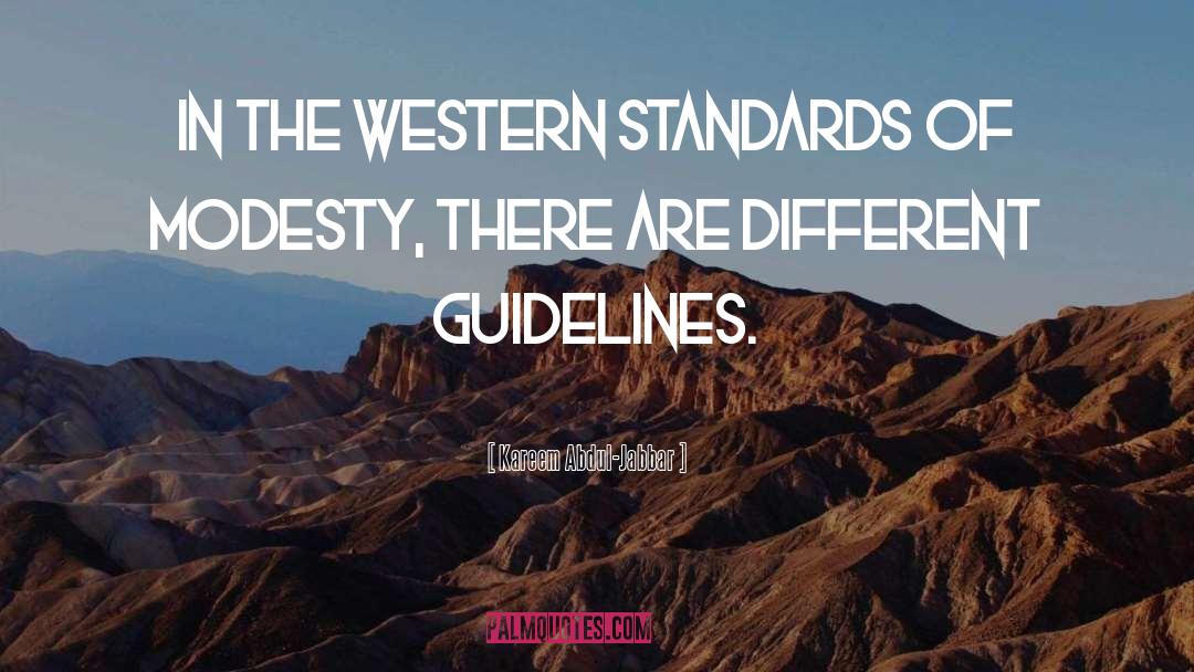 Guidelines quotes by Kareem Abdul-Jabbar