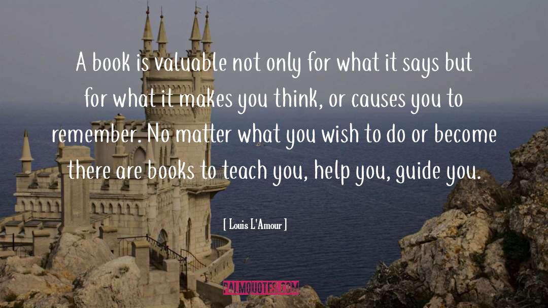 Guides quotes by Louis L'Amour