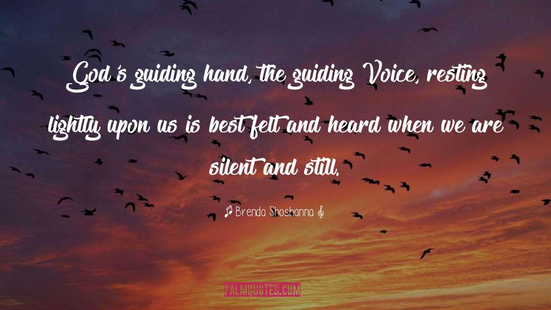 Guiding Others quotes by Brenda Shoshanna
