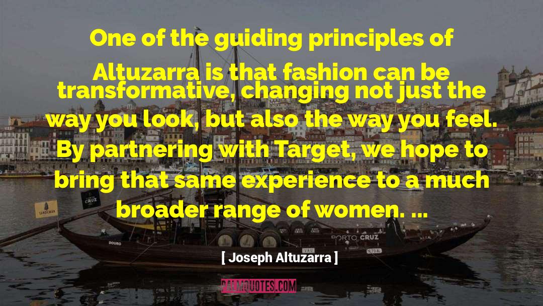 Guiding Principles quotes by Joseph Altuzarra