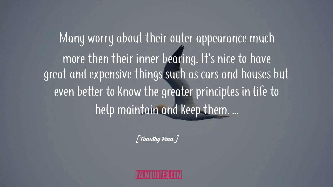 Guiding Principles quotes by Timothy Pina