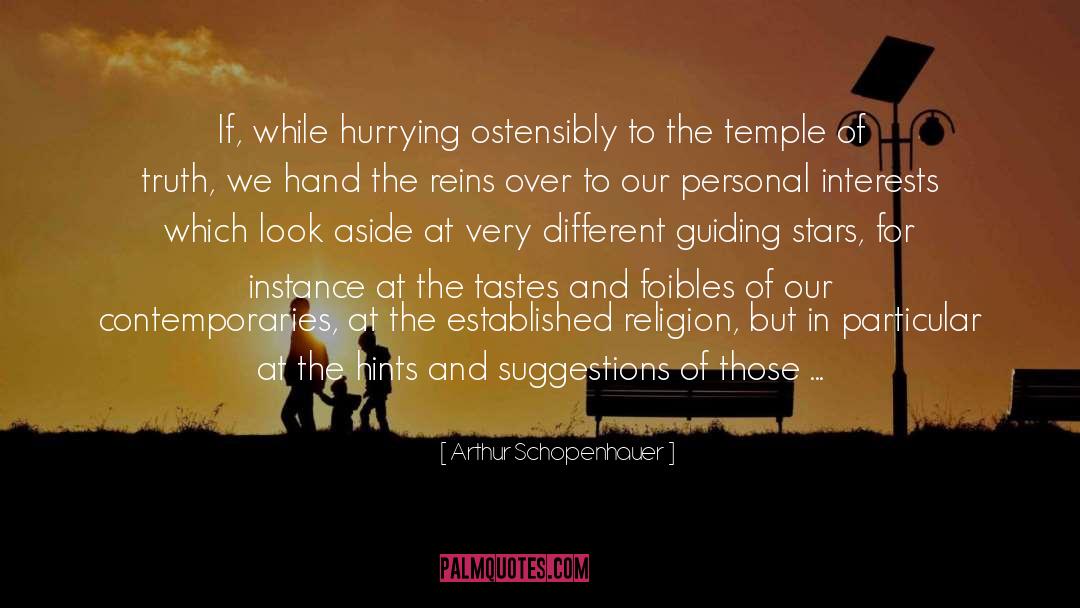 Guiding Stars quotes by Arthur Schopenhauer