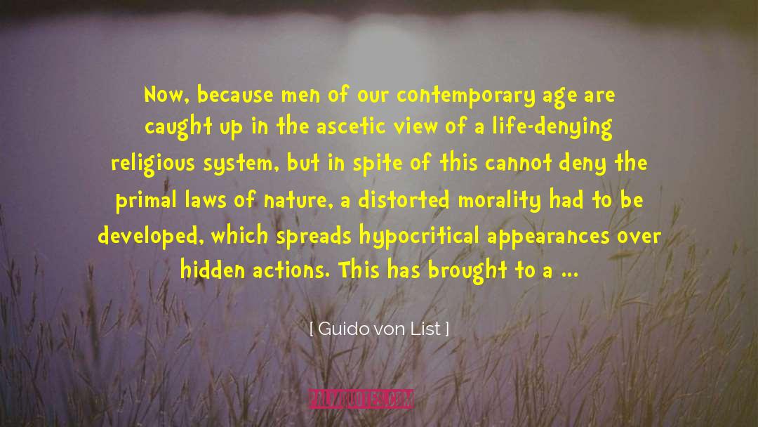 Guido Calimente quotes by Guido Von List