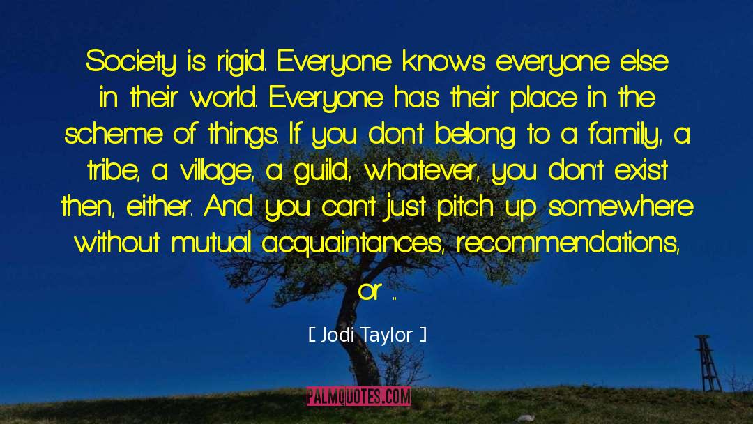 Guild quotes by Jodi Taylor