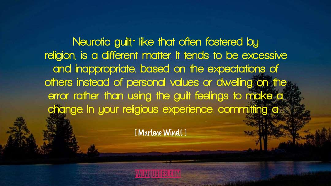 Guilt Feelings quotes by Marlene Winell