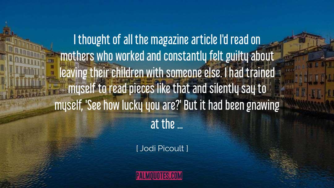 Guilt quotes by Jodi Picoult