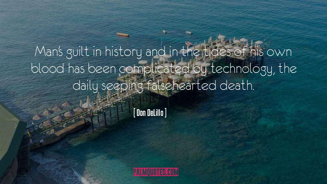 Guilt quotes by Don DeLillo