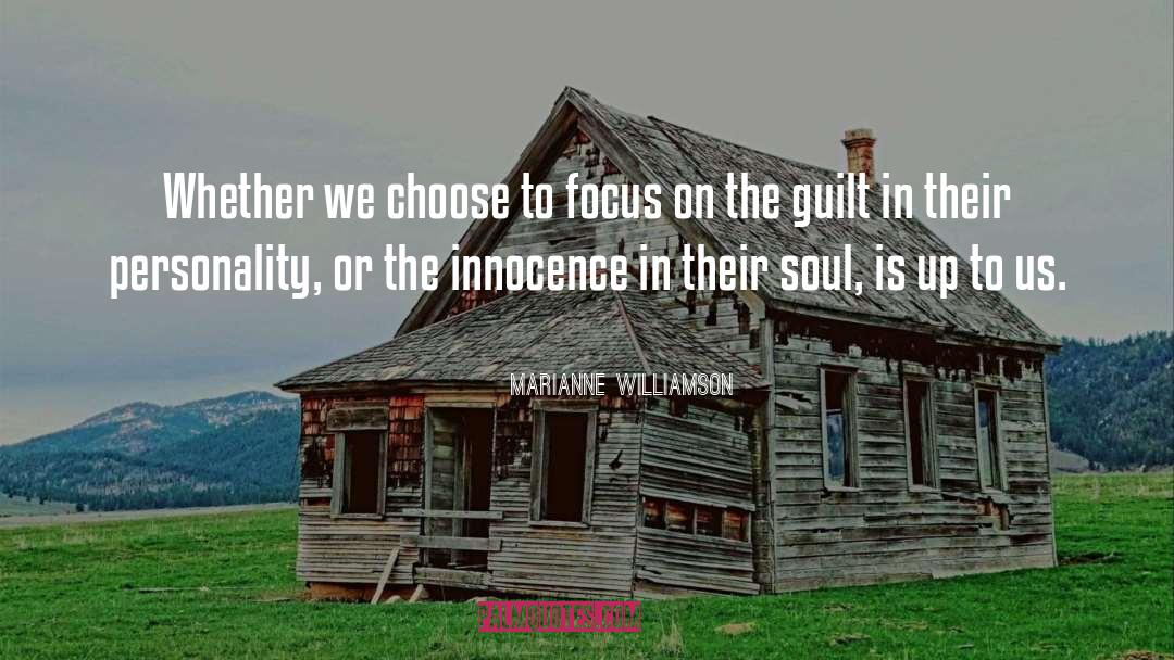 Guilt quotes by Marianne Williamson