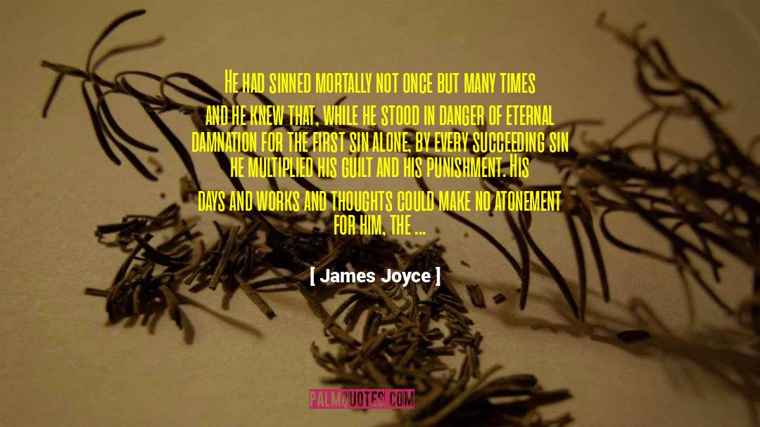 Guilt Trop quotes by James Joyce