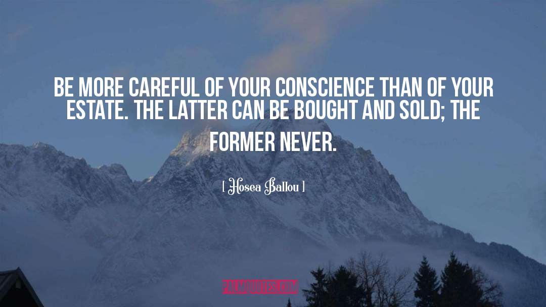Guilty Conscience quotes by Hosea Ballou