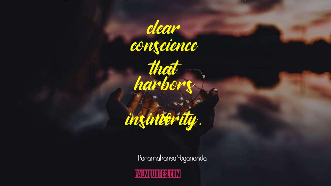 Guilty Conscience quotes by Paramahansa Yogananda