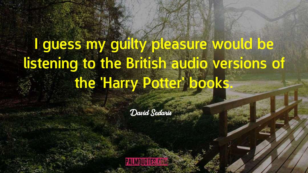 Guilty Pleasure quotes by David Sedaris