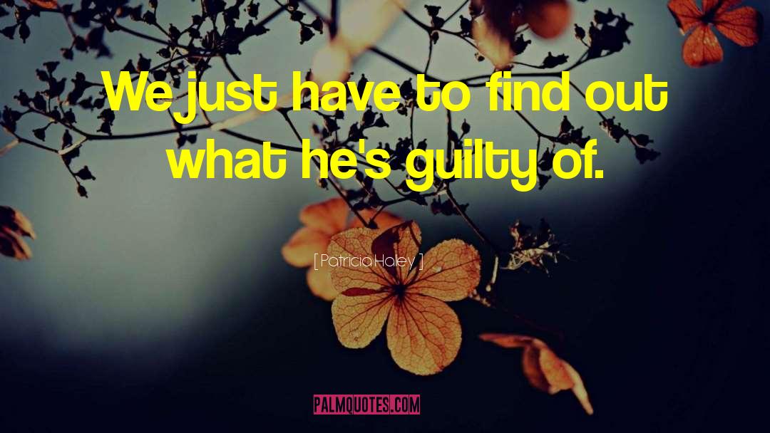 Guilty Pleasures quotes by Patricia Haley