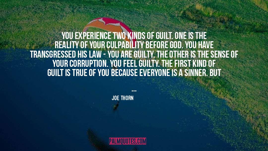 Guilty quotes by Joe Thorn