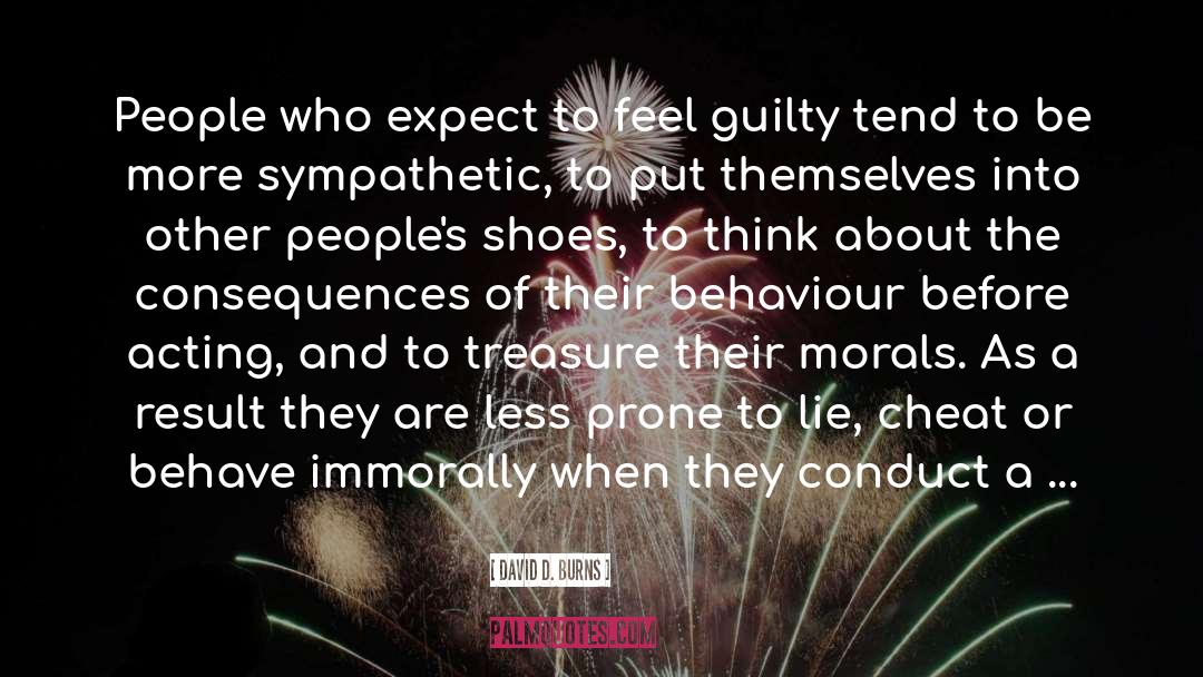 Guilty quotes by David D. Burns