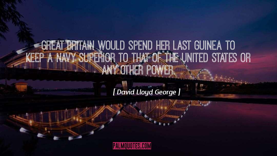 Guinea quotes by David Lloyd George